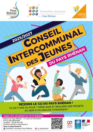 CIJ Pays Rhénan 2025-2027 - Affiche CIJ Pays Rhénan 2025-2027 - Affiche